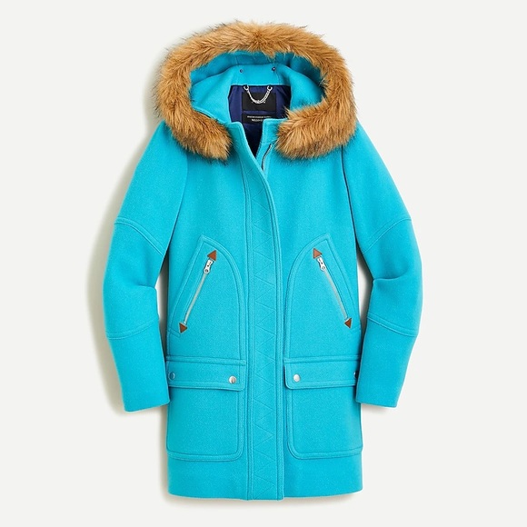 J. Crew Jackets & Blazers - J.Crew Chateau parka - Italian stadium cloth wool